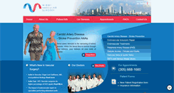 Desktop Screenshot of miamivascularsurgery.com